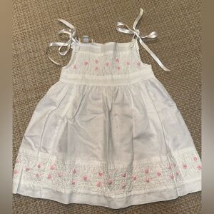 Rendezvous Inc. New Orleans White Smocked Dress - 12M